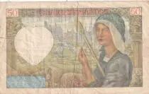 France 50 Francs Jacques Coeur - 24.04.1941 -  Serial R.69