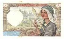 France 50 Francs Jacques Coeur - 26-09-1940 - Serial F.16-20380 - F.19.03