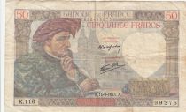 France 50 Francs Jacques Coeur -11-09-1941 - Série K.116