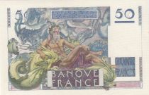 France 50 Francs Le Verrier - 02-05-1946 - Serial H.9 - UNC