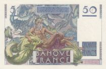France 50 Francs Le Verrier - 02-05-1946 - Serial T.8- UNC