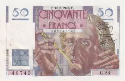 France 50 Francs Leverrier - 16-05-1946 - S�rie G.24