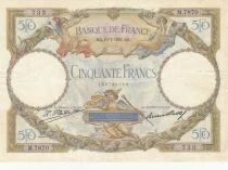 France 50 Francs LO Merson - 19-03-1931 - Series M.7870 - 734