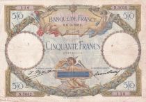France 50 Francs Luc Olivier Merson - 11-10-1928 - Serial C.3032