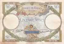 France 50 Francs Luc Olivier Merson - 30-10-1928 - Serial C.3132