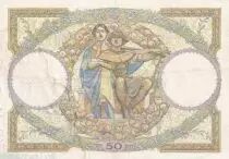 France 50 Francs Luc Olivier Merson modified - 16-06-1932 - Serial W.10359