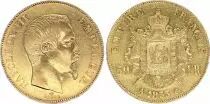 France 50 Francs Napoleon III - 1855 A Paris - Gold