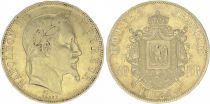 France 50 Francs Napoleon III Laureate head - 1866 A Paris