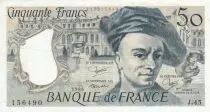 France 50 Francs Quentin de la Tour - 1986 Serial J.45