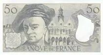 France 50 Francs Quentin de la Tour - 1987 Serial K.47 - aUNC