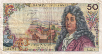 France 50 Francs Racine 05-06-1975 - Serial L.274 - VF