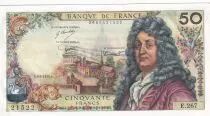 France 50 Francs Racine 06-03-1975 - Serial E.267