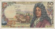 France 50 Francs Racine 07-08-1969 - Série U.142 - TTB