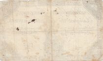 France 50 Livres - 14 December 1792 - French Republic - Sign. Develle - Serial 4252
