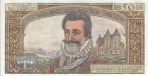 France 50 NF - Henri IV - 06-07-1961 - Serial H.63
