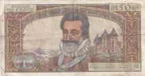France 50 NF Henri IV - 03-09-1959 - Serial Z.32
