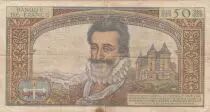 France 50 NF Henri IV - 05-11-1959 - Serial N.41