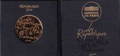 France 500 Euro Or - Republic - 2014 - UNC - GOLD