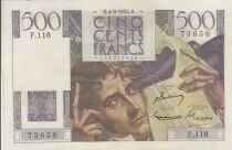 France 500 Francs - Chateaubriand - 04-09-1952 - Serial F.116