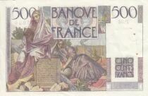 France 500 Francs - Chateaubriand - 06-09-1945 - S&eacute;rie P.36