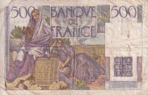 France 500 Francs - Chateaubriand - 07- 02-1946 - Serial Z.66 - P.129
