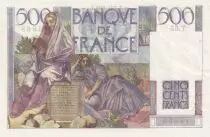 France 500 Francs - Chateaubriand - 07-11-1945 - Serial T.55