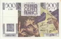 France 500 Francs - Chateaubriand - 12-09-1946 - Serial Z.89