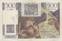 France 500 Francs - Chateaubriand - 13-05-1948 - Serial C.108