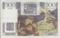 France 500 Francs - Chateaubriand - 19-07-1945 - Serial S.10