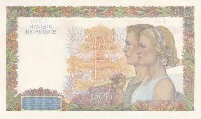 France 500 Francs - La Paix - 06-02-1941 - Serial Y.2291 - P.95