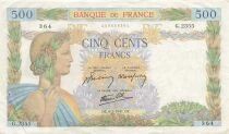 France 500 Francs - La Paix - 06-02-1941 - S&eacute;rie G.2355