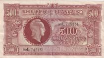 France 500 Francs - Marianne - 1945 - Letter L