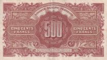 France 500 Francs - Marianne - 1945 - Letter M - P.106