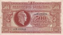 France 500 Francs - Marianne - 1945 - Lettre M - VF.11.02