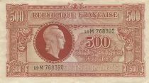 France 500 Francs - Marianne - 1945 - Serial 19M