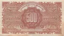 France 500 Francs - Marianne - 1945 - Serial 27L