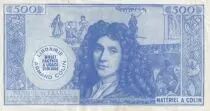 France 500 Francs - Moli&egrave;re - Billet scolaire - 1964 - S&eacute;rie Z.13
