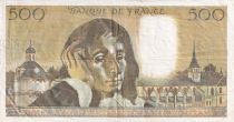 France 500 Francs - Pascal - 01-04-1976 - Serial V.61 - P.156