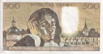 France 500 Francs - Pascal - 02-01-1969 - Serial B.8 - P.156