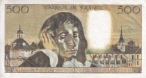 France 500 Francs - Pascal - 02-01-1969 - Serial Z.9 - P.156
