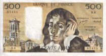 France 500 Francs - Pascal - 02-01-1969 - Série B.8 - F.71.03