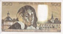 France 500 Francs - Pascal - 02-01-1969 - Série L.8 - F.71.03