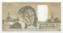 France 500 Francs - Pascal - 02-01-1992 - Serial Q.380