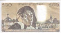 France 500 Francs - Pascal - 03-01-1985 - Série Q.221 - F.71.32