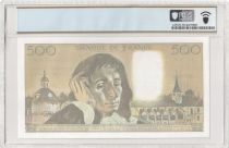 France 500 Francs - Pascal - 03-03-1988 - Serial C.273 - PCGS 58 PPQ