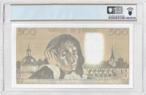 France 500 Francs - Pascal - 03-03-1988 - Serial D.273 - PCGS 66 PPQ
