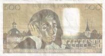 France 500 Francs - Pascal - 03-03-1988 - Serial Z.276