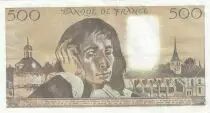 France 500 francs - Pascal - 03-04-1980 - S&eacute;rie F.113