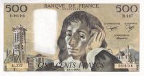 France 500 Francs - Pascal - 03-04-1985 - Serial H.227 - P.156