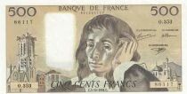 France 500 Francs - Pascal - 03-10-1991 - Series O.353